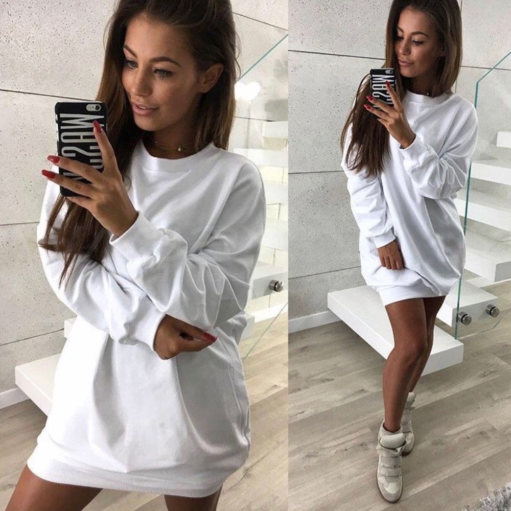 Oversized sweater dress - Picture 2 of 4